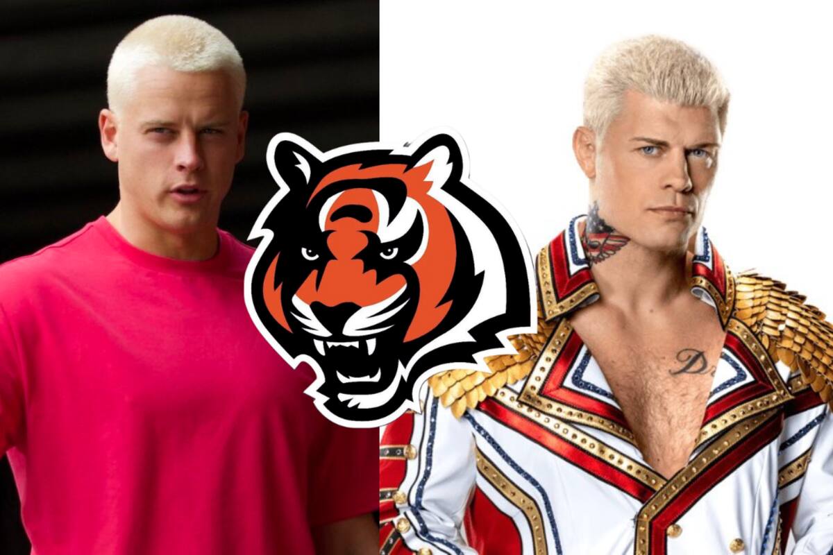 FOTOS: Joe Burrow sorprende a todos con su nuevo look al estilo de Cody Rhodes al iniciar el Training Camp de los Cincinnati Bengals