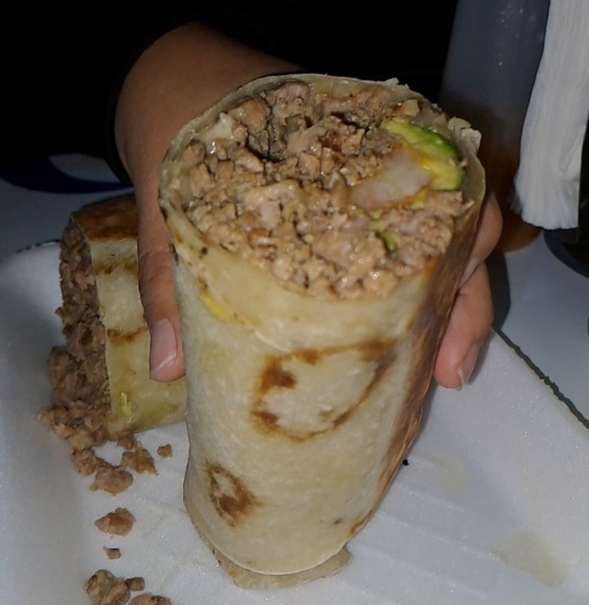 Por la noche los burritos se transforman en enormes percherones. FOTO: JUAN HERNÁNDEZ