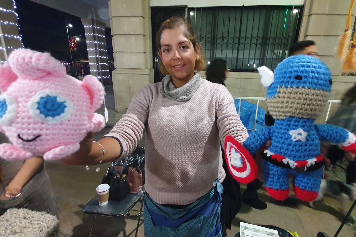 Arquitecta de día, ¡artista del gancho y estambre de noche!