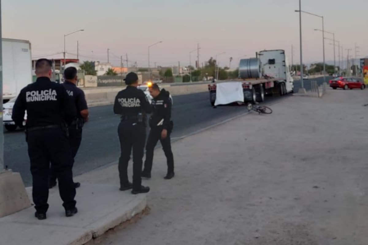 Muere ciclista atropellado en la carretera a San Luis