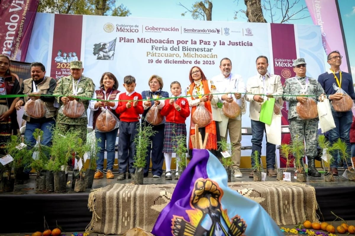 Más de 5 mil personas de la región purépecha se incorporan a Sembrando Vida tras asesinato del alcalde Carlos Manzo