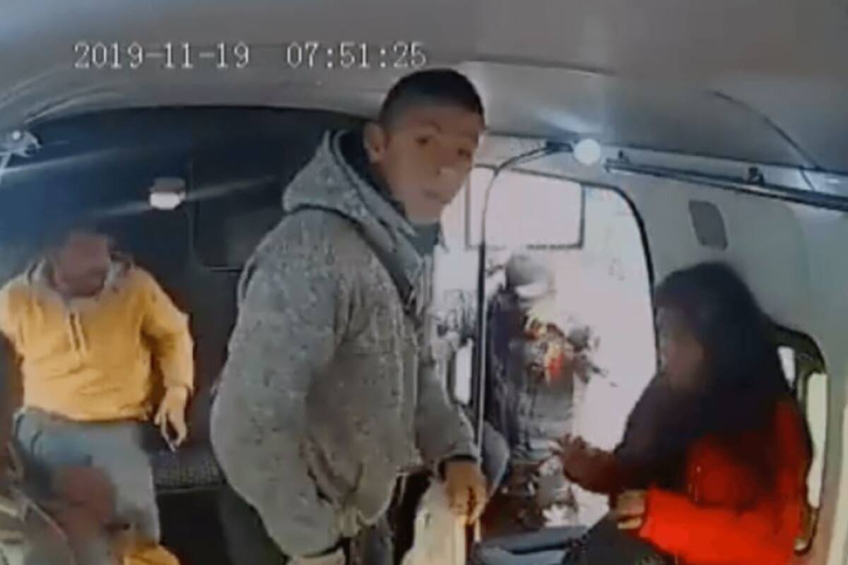 "No chille": Exige ladrón a niña en pleno robo