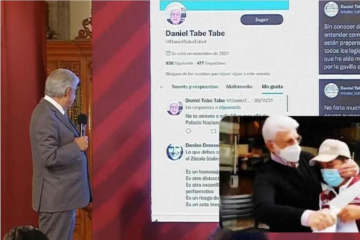 VIDEO: AMLO no promoverá juicio contra Lord Cuchillo, padre de alcalde panista Mauricio Tabe en la CDMX que agredió y amenazó a verificador