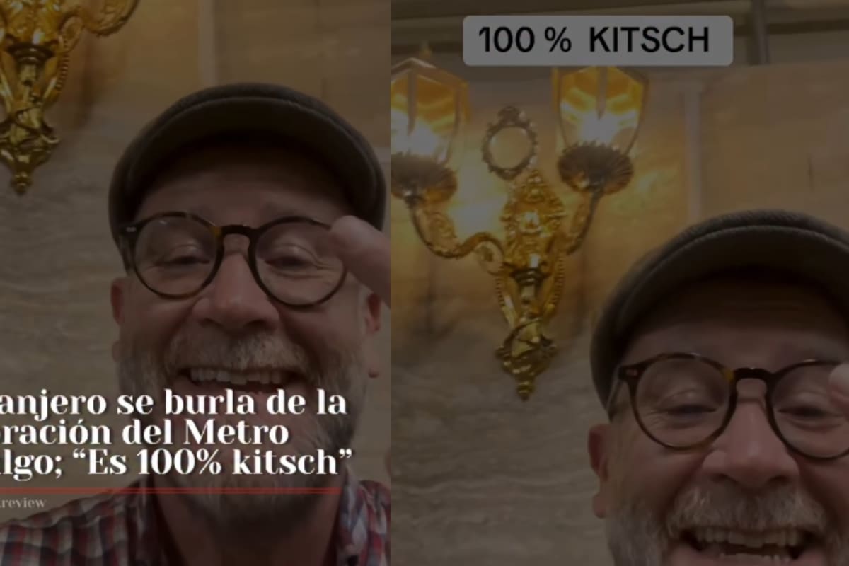“Esto es 100% cursi”: Extranjero critica las nuevas decoraciones del Metro por el Mundial y se vuelve viral
