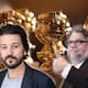 Guillermo del Toro y Diego Luna en los Golden Globes; los únicos dos mexicanos nominados de la noche