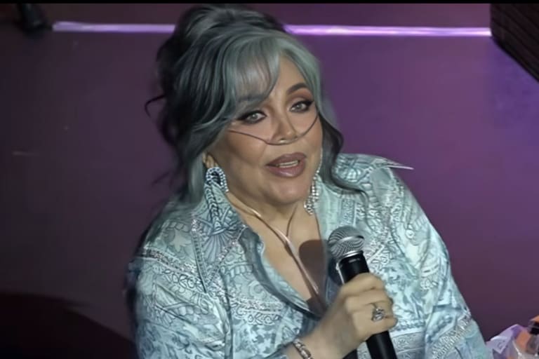Por qué Verónica Castro necesita usar tanque de oxígeno y qué enfermedad padece la actriz.