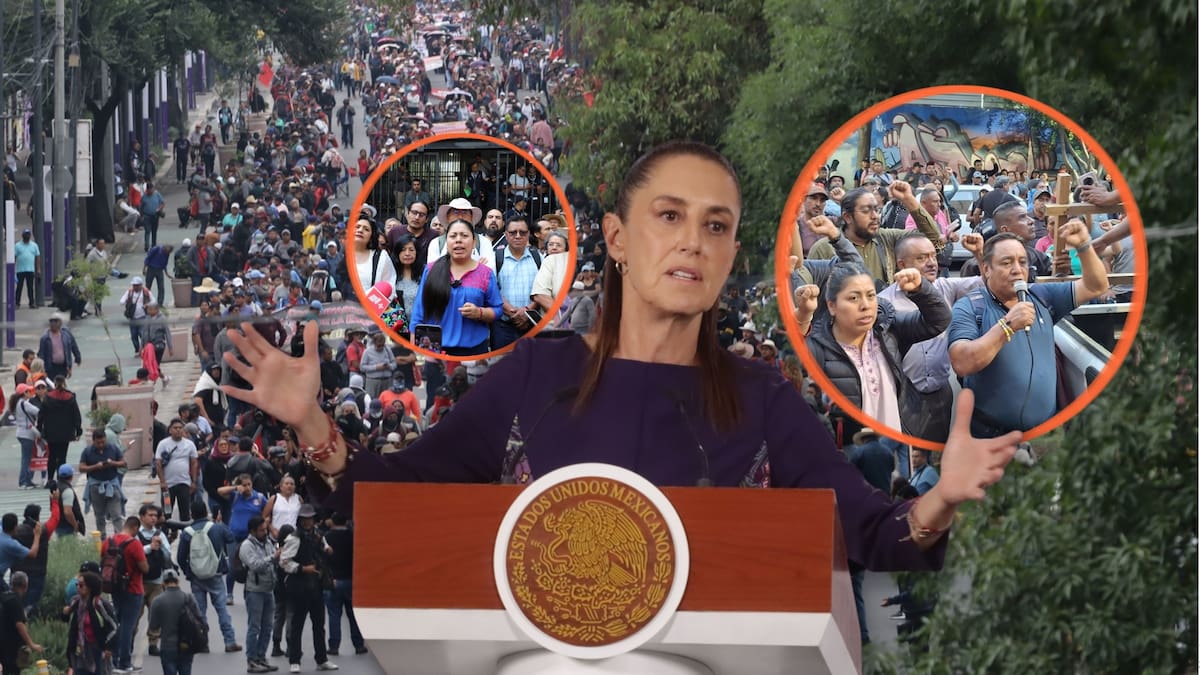 Sheinbaum decidió dejar de negociar con la cúpula de la CNTE tras el fracaso de múltiples reuniones; anunció que a partir de agosto su gobierno hablará sin intermediarios con más de un millón de maestros que están en las aulas en México