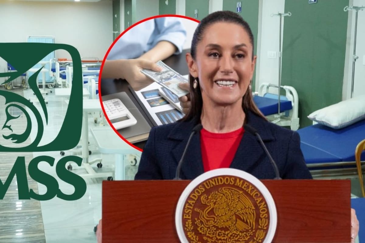 Claudia Sheinbaum descarta crisis en el IMSS tras informe sobre posible riesgo financiero; asegura estabilidad hasta 2037 y destaca reservas por 600 mil millones de pesos