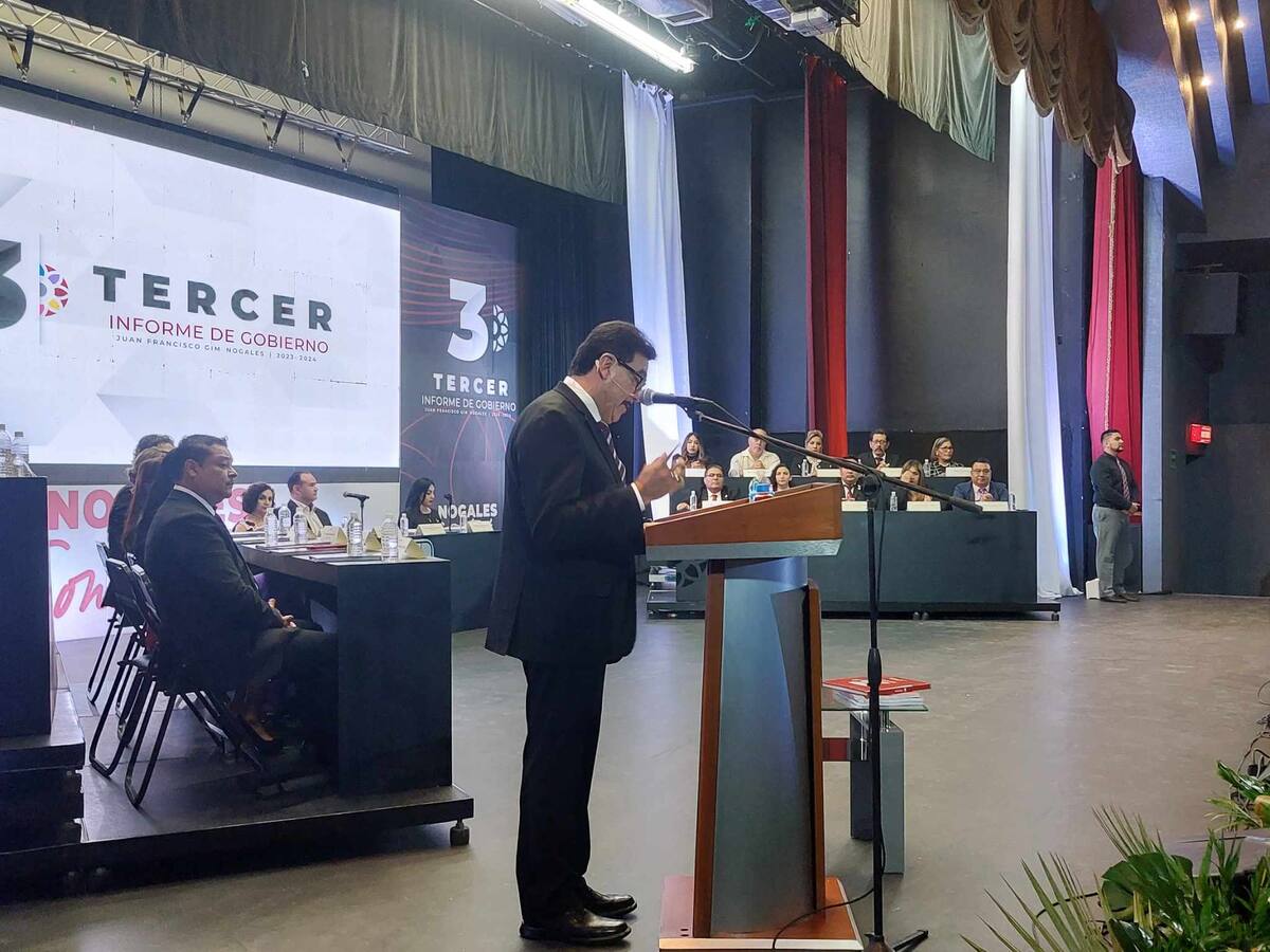 Presenta alcalde Juan Gim Nogales Tercer Informe de Gobierno