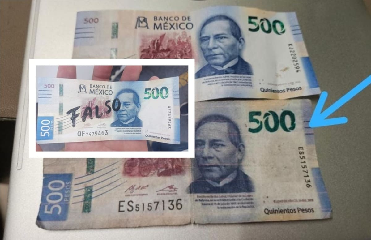 Un adulto mayor pagó con billetes falsos en un comercio. FOTO: ESPECIAL