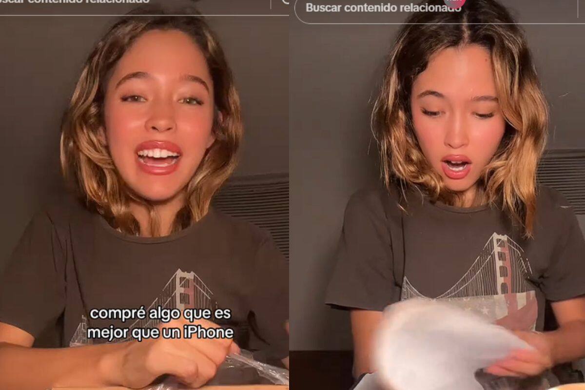 “Compré algo que es mejor que un iPhone”: Mujer revela cuál fue su última adquisición