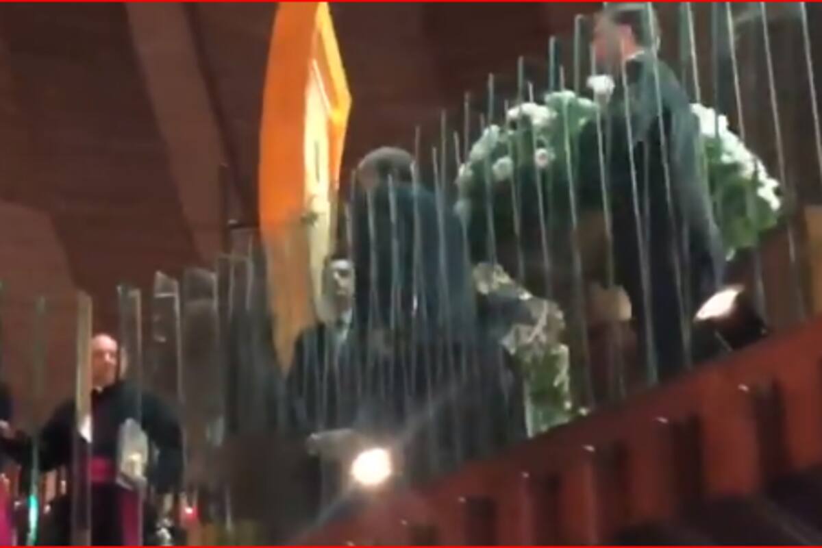 William Barr visita la Basílica de Guadalupe tras reunión con AMLO