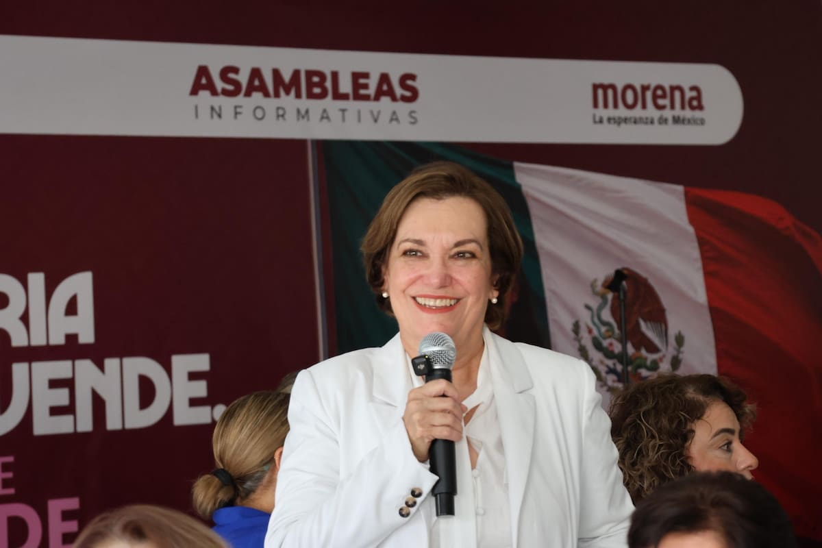 Encabeza María Dolores del Río asamblea informativa en Caborca