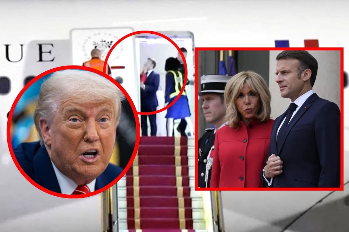 Trump le da un consejo a Macron tras la bofetada de su esposa Brigitte: “Que la puerta esté cerrada”