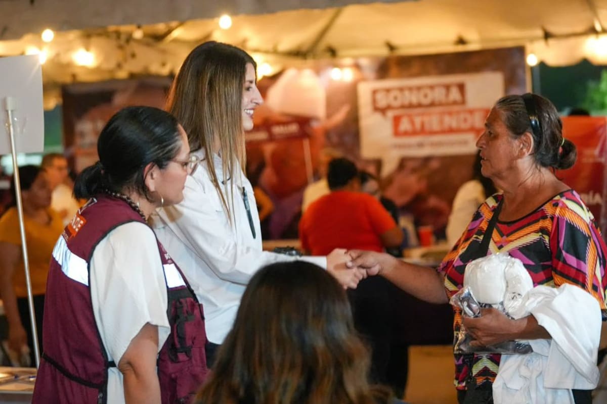Sonora Atiende lleva trámites y servicios a Las Peredas en Hermosillo y reporta cerca de 300 mil atenciones en 43 municipios