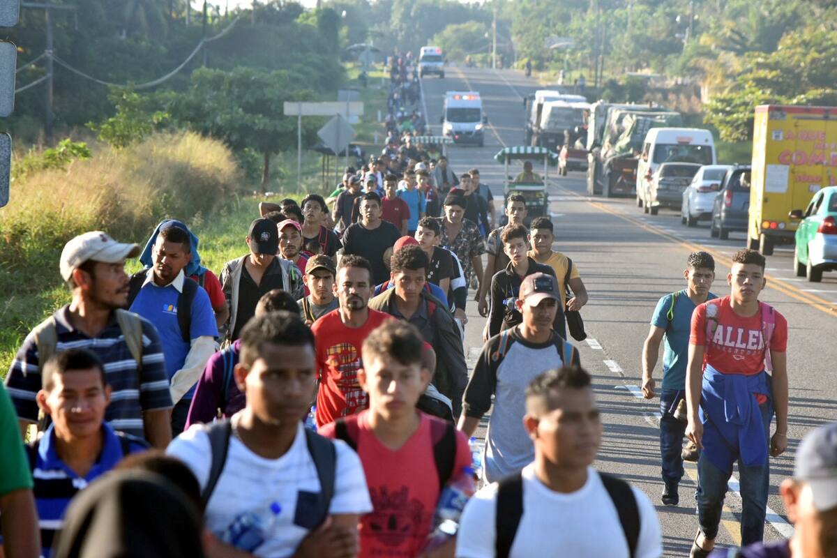 ONU pide a México que evite uso de la fuerza ante caravanas migrantes