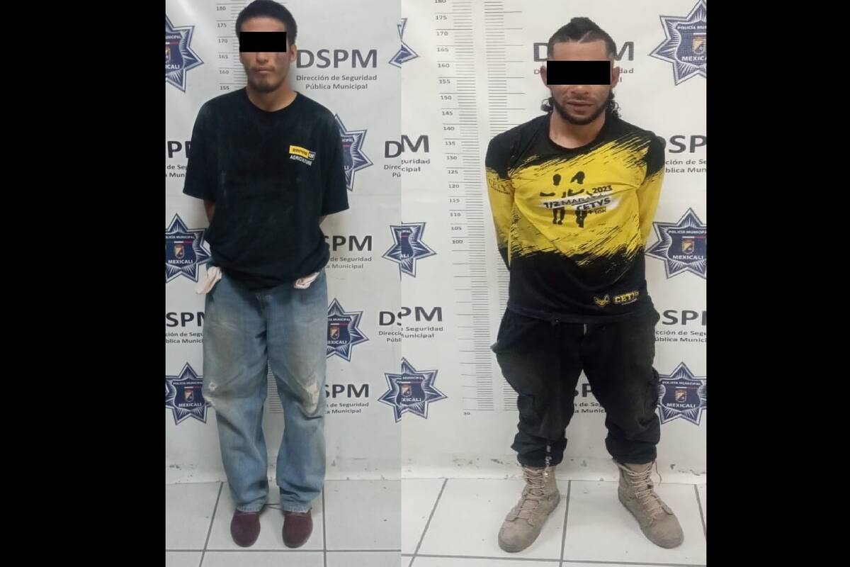 Dos detenidos por robos con violencia en comercios