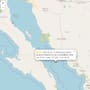 Se registra sismo al suroeste de Guaymas