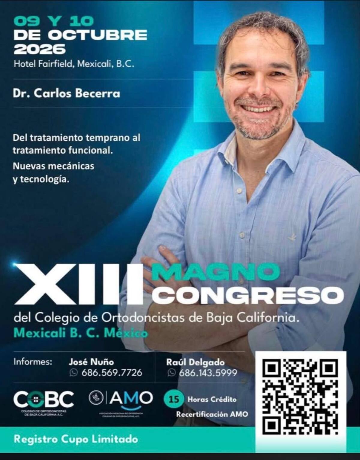 El encuentro tendrá como principal objetivo fortalecer la actualización de los profesionales mediante la presentación de nuevas técnicas y alternativas de tratamiento. Foto: Cortesía / Arturo Ceceña