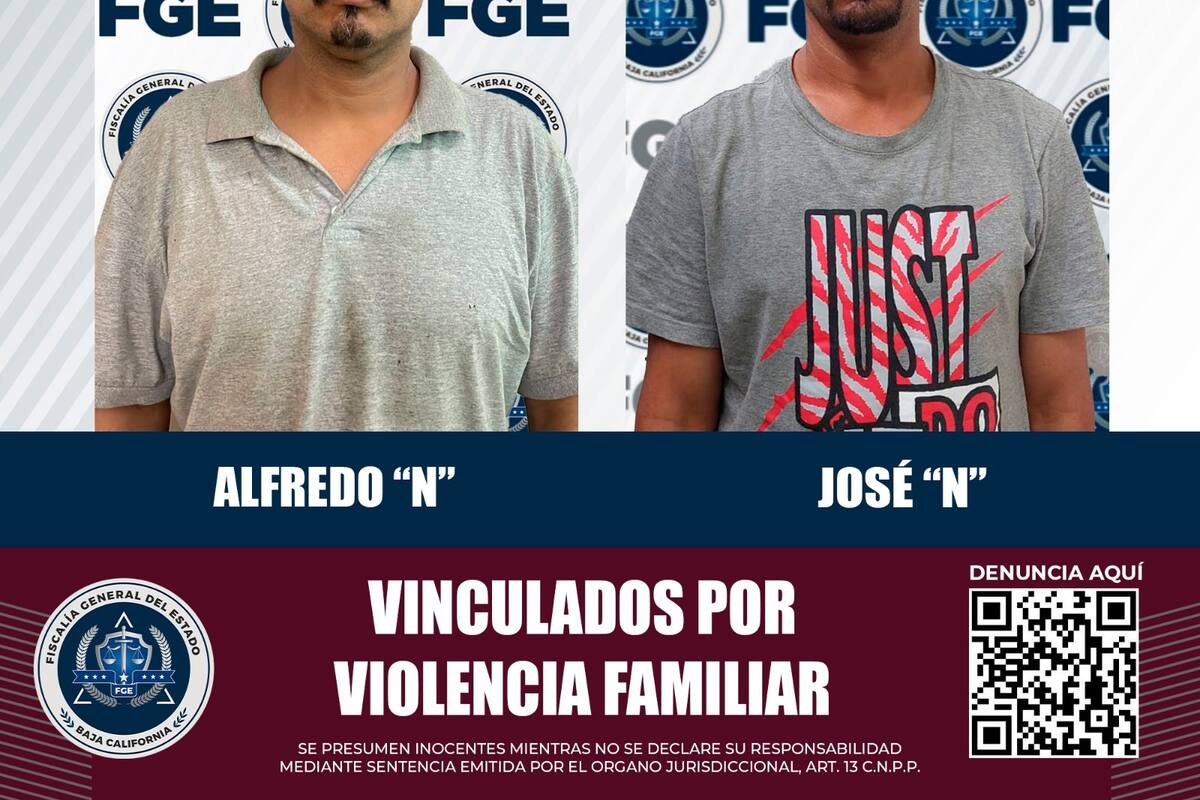 Van dos a proceso por violencia familiar