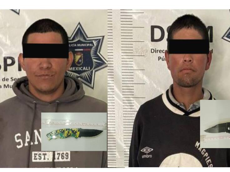 Actuaban sospechoso afuera de una tienda, estaban armados