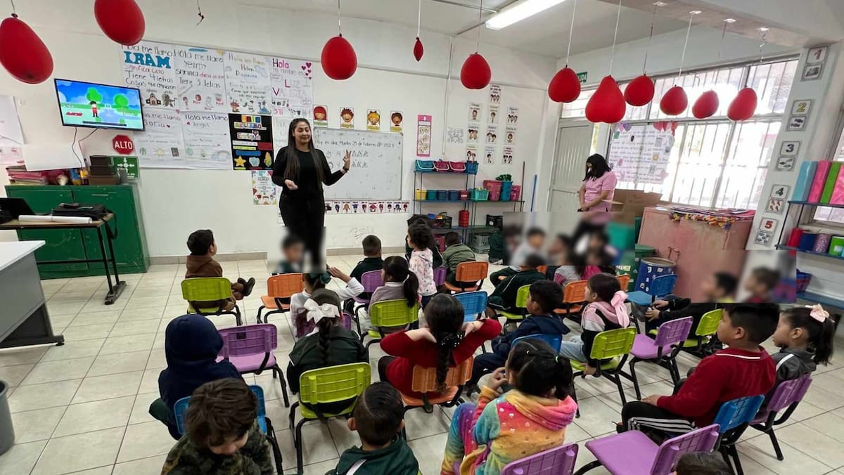 Clase de preescolar. Foto: Archivo GH