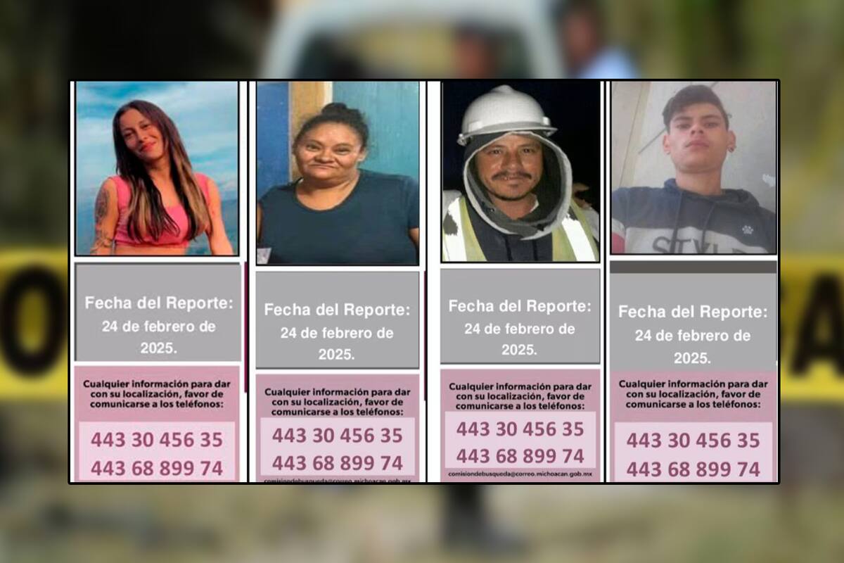 Desaparece familia de Jalisco al viajar rumbo a Michoacán; iban a recoger el cuerpo de un pariente