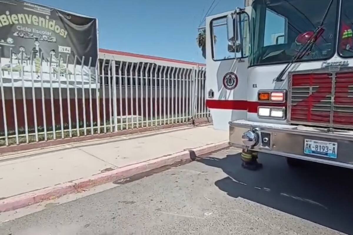 Descartan derrame de líquido peligroso en secundaria de Ensenada