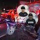 Chocaron intencionalmente una patrulla y lesionaron a dos policías