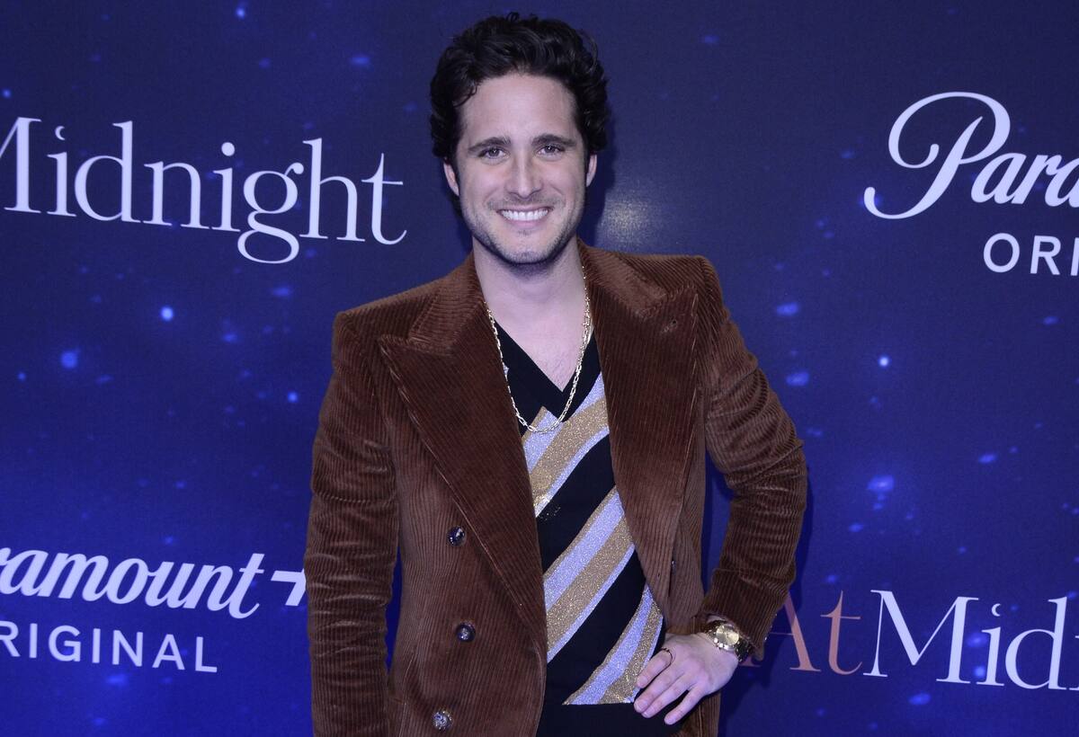 El actor Diego Boneta.