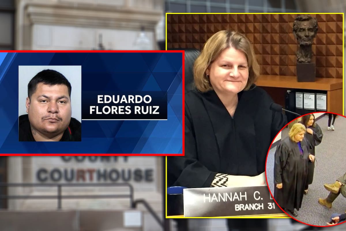 Jueza podría ir a la cárcel por ayudar a ‘escapar de ICE’ a Eduardo Flores, un migrante con órden de arresto; la acusan de llevarlo por la puerta trasera de la Corte