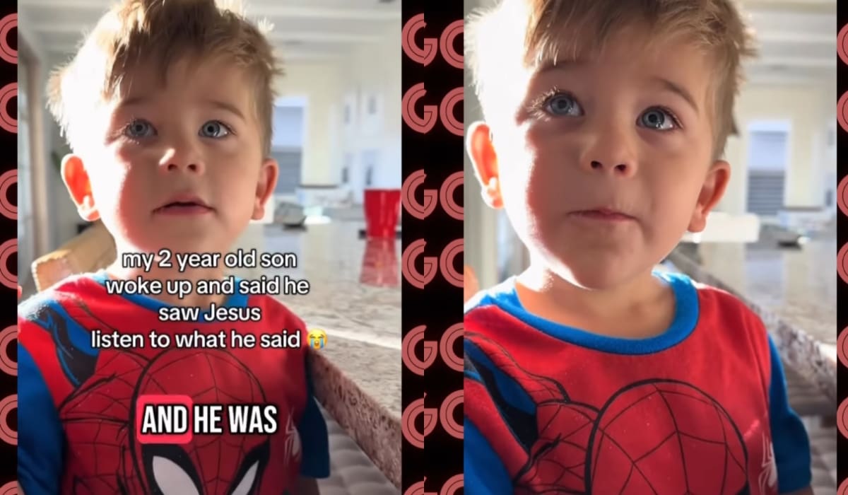 “¿Tú viste a Jesús? ¿Qué pasó?”: Mujer graba a su hijo de 2 años que afirma haber visto a Dios y lo describe