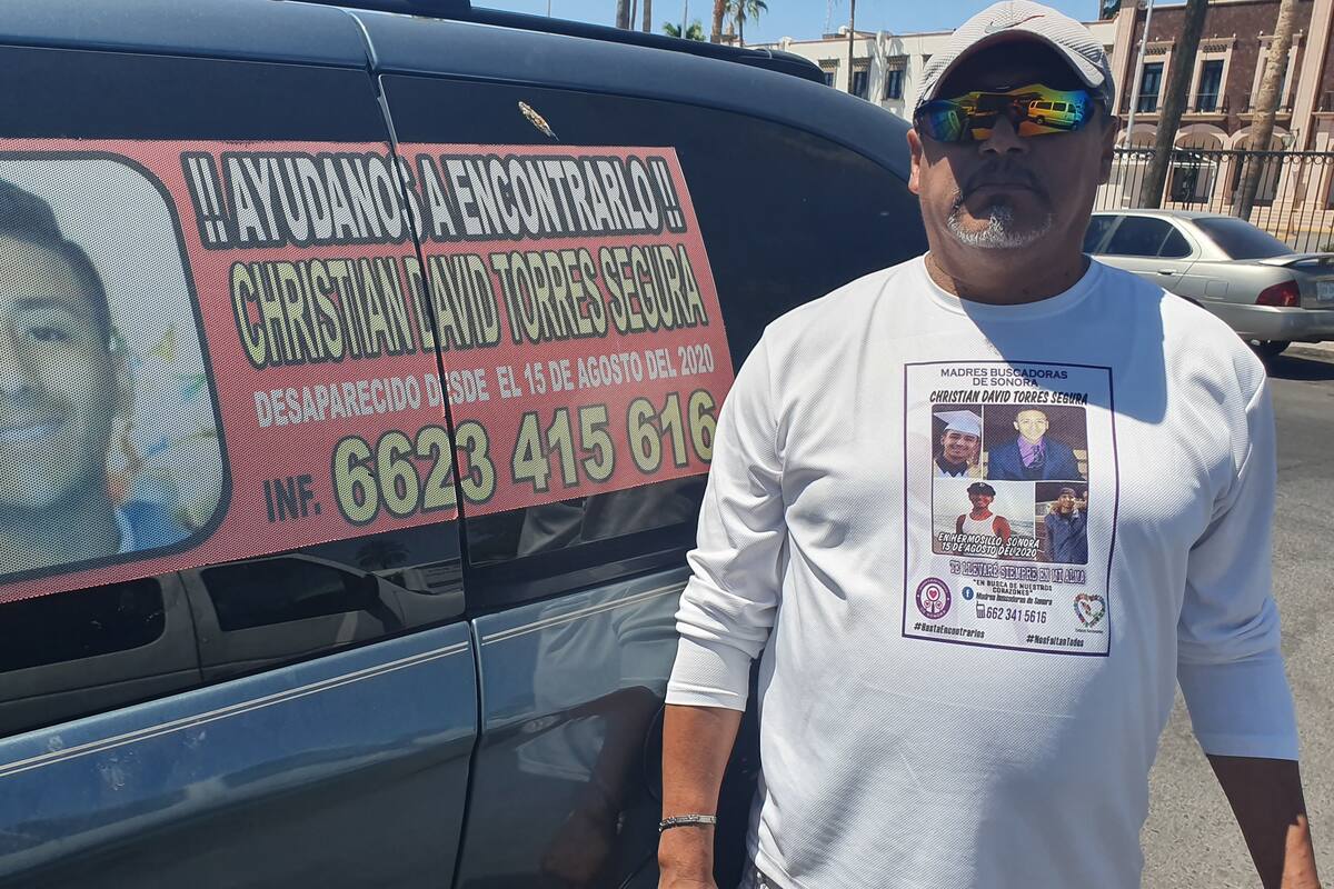 “Tenerlo en mis brazos otra vez”: El deseo del padre de un joven desaparecido