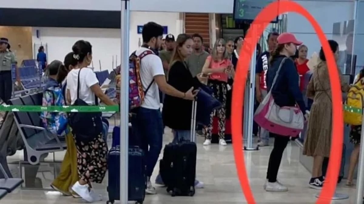 Michel N, presunta cómplice en el homicidio de su novio Fidel, fue captada huyendo de México a Texas a días del crimen.