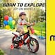 Mercado Libre rebaja 42% la bicicleta infantil R16 de acero inoxidable con 20 velocidades, dejando su precio en 1,438 pesos con envío gratis y opción de seis meses sin intereses para niños de 6 a 10 años
