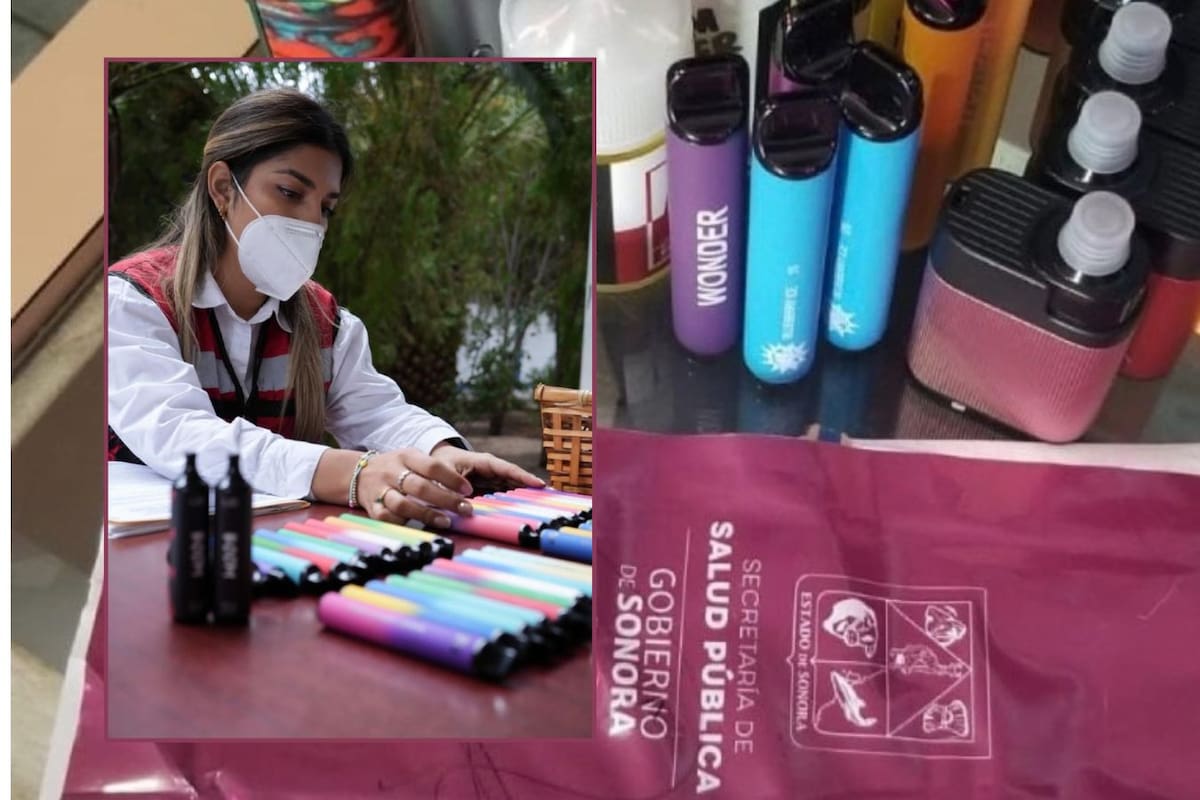 Venta de vapeadores disminuye en comercios de Sonora, pero vendedores recurren a plataformas digitales para ocultar su identidad; dónde y cómo denunciar su comercialización