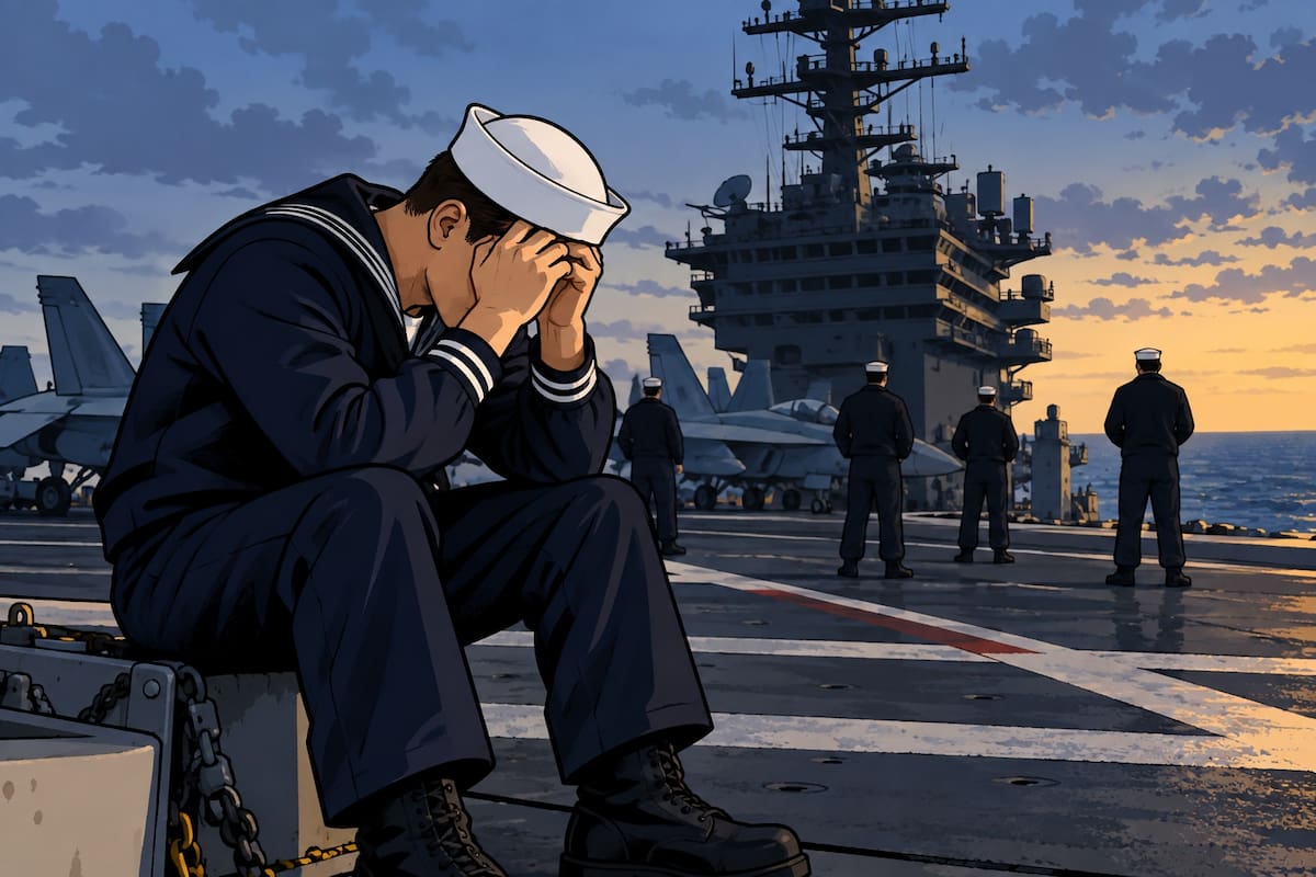 Ocho marineros del grupo de ataque del USS Abraham Lincoln intentaron suicidarse durante un despliegue que incluyó operaciones contra Irán