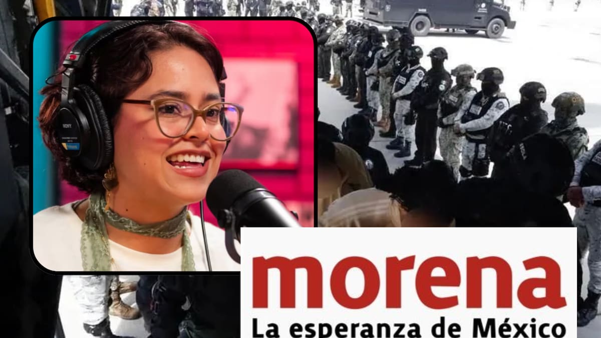 Vocera de MORENA afirma que el narcotráfico es uno de los principales empleadores del país; el partido se deslinda