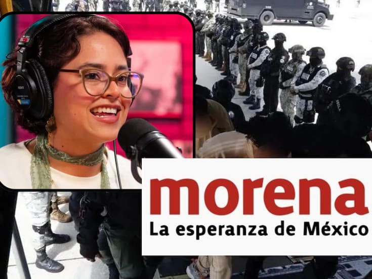 Vocera de MORENA afirma que el narcotráfico es uno de los principales empleadores del país; el partido se deslinda