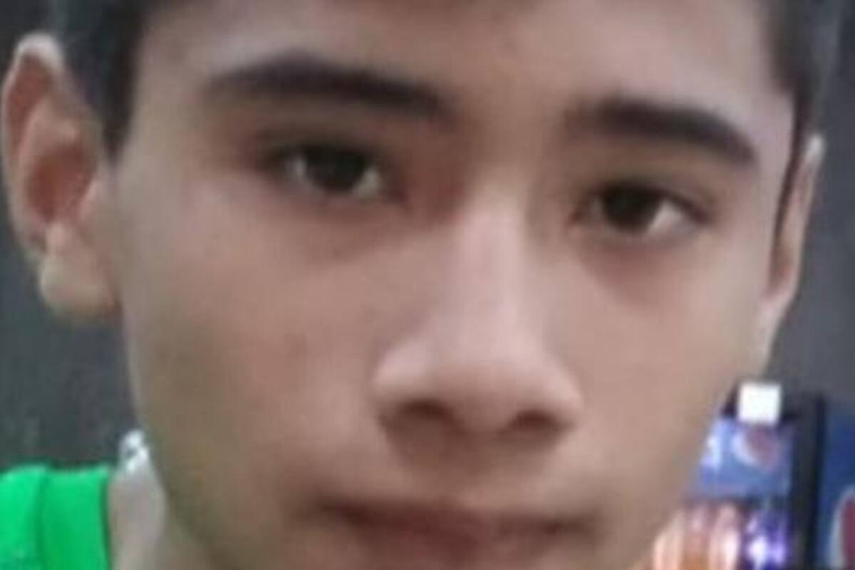 Alerta Amber para localizar a José Manuel de 15 años