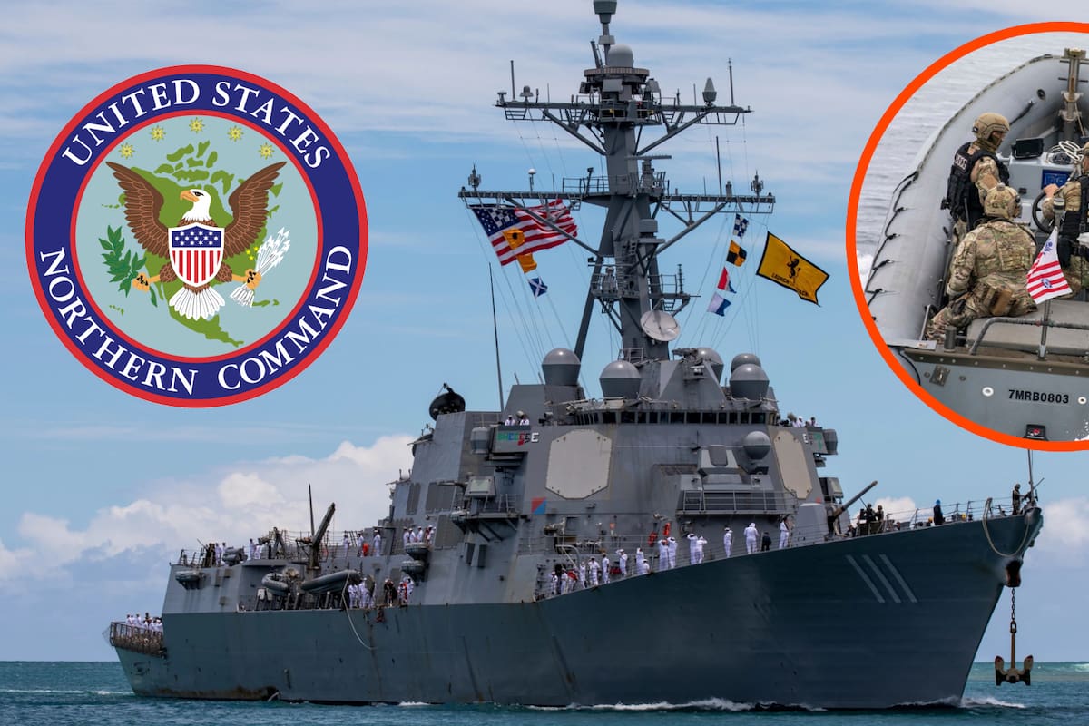 Buque de guerra USS Spruance detiene a 13 personas en “embarcación sospechosa”; vigila el océano en frontera con México por tráfico de droga y migrantes