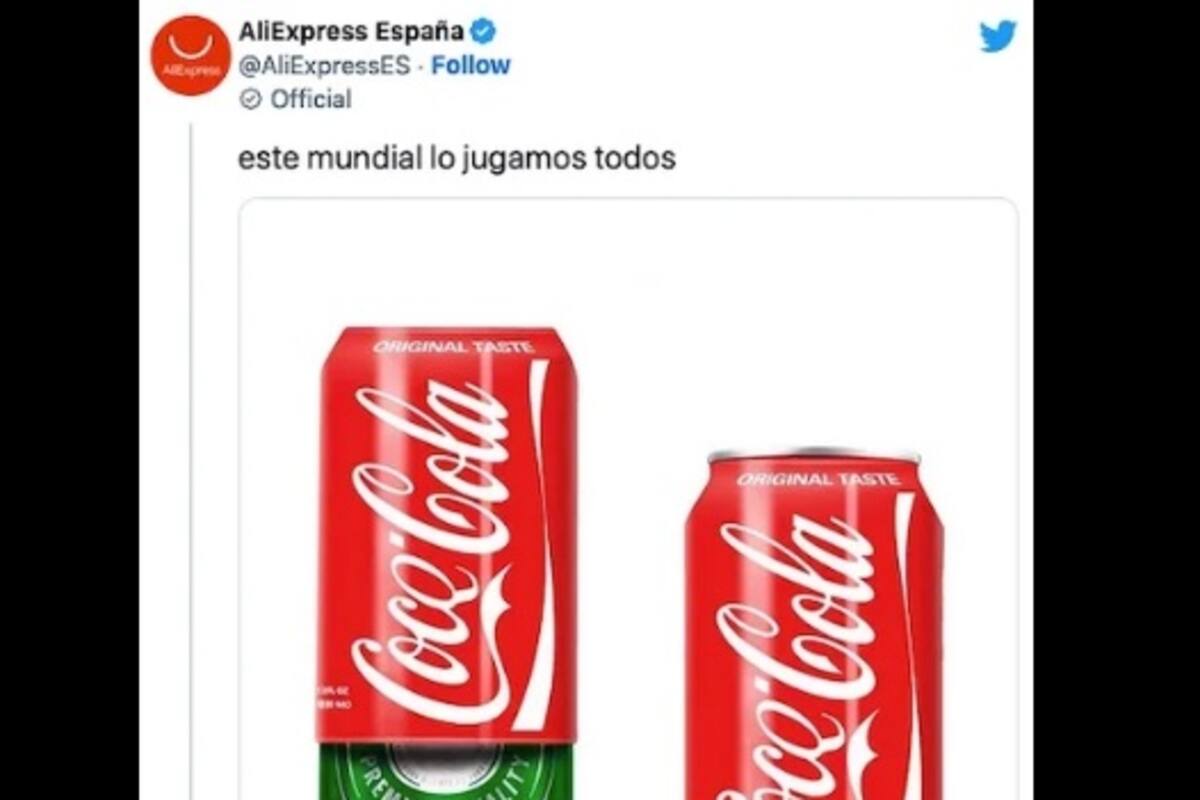 AliExpress lanza funda que parece de refresco para cubrir latas de cerveza en Qatar