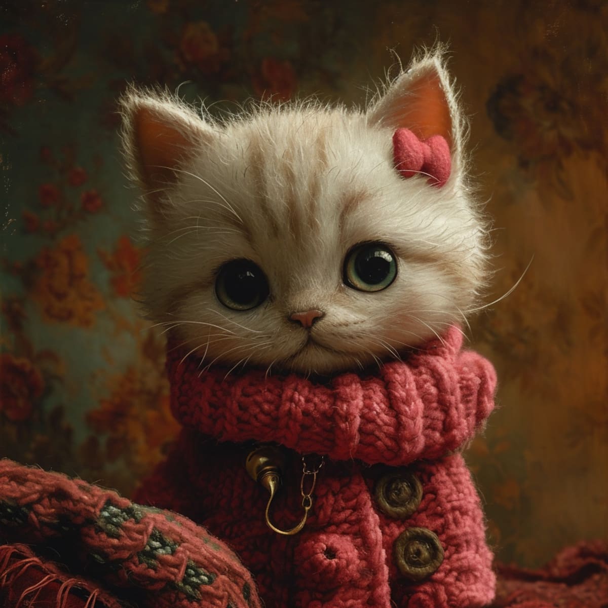 Así se vería Hello Kitty si fuera una gatita real según la Inteligencia Artificial de Midjourney