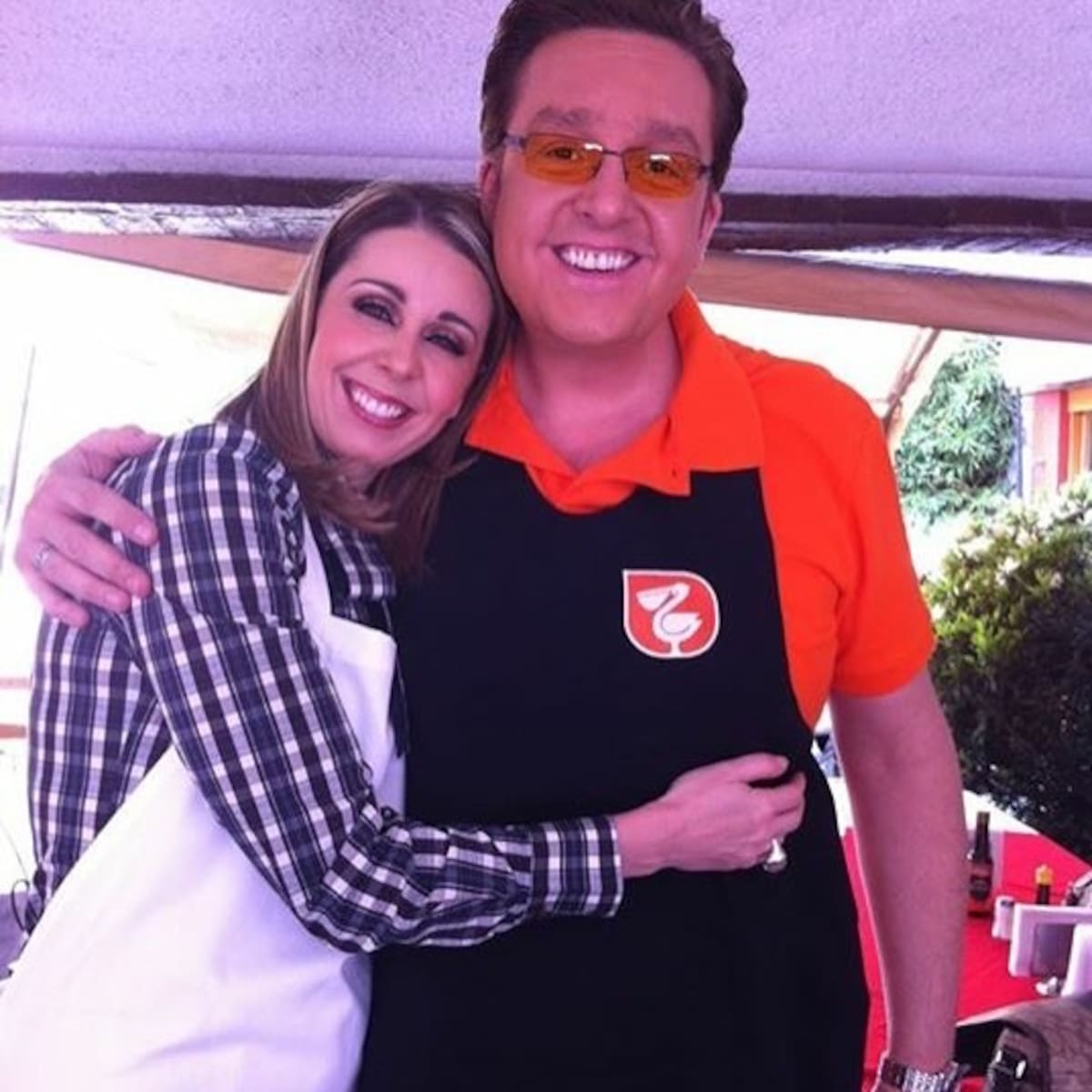 Atala Sarmiento y Daniel Bisogno / Instagram @atasarmiento