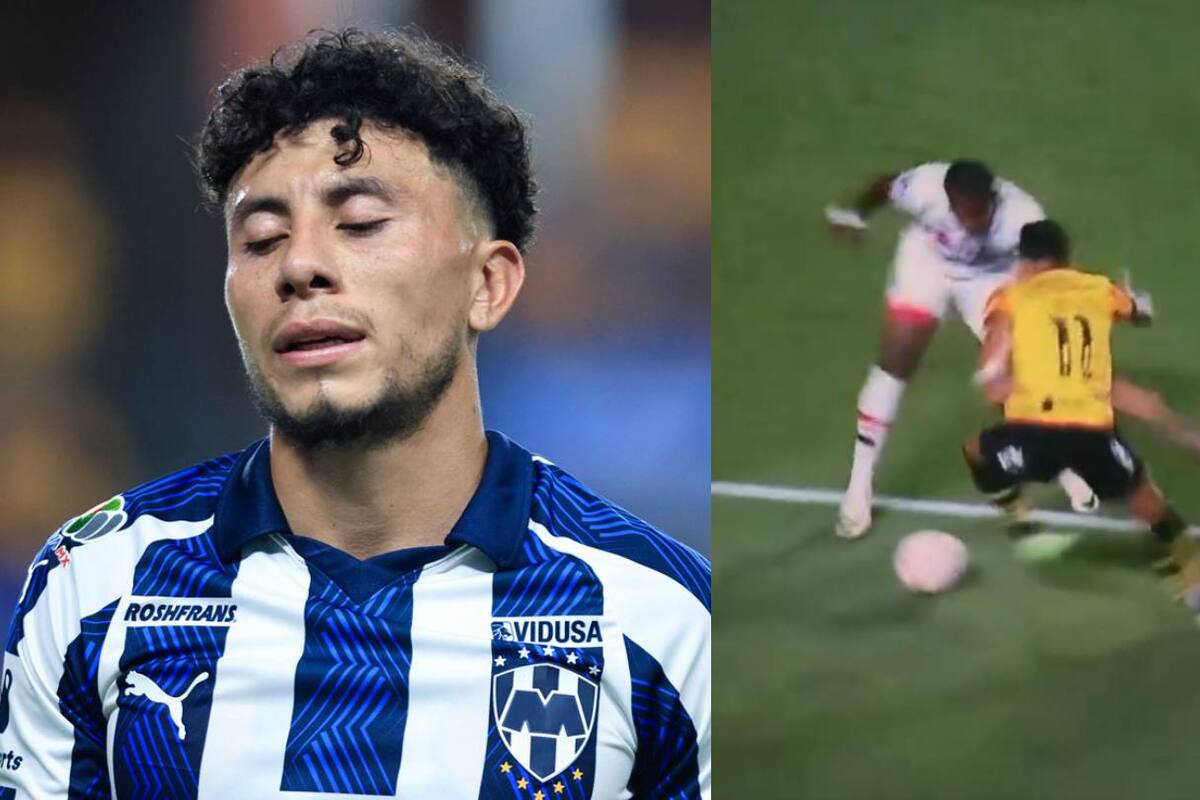 VIDEO: Joao Rojas, exjugador de Rayados, sufrió una espeluznante fractura y sale llorando