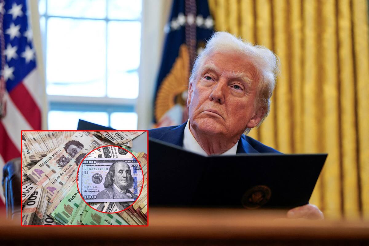 Peso cae ante el dólar este 30 de enero del 2025