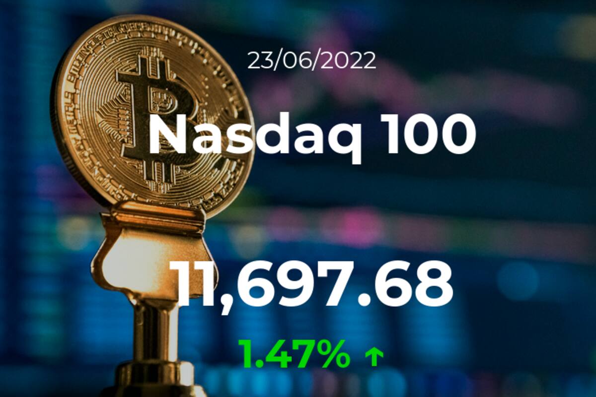 Cotización del Nasdaq 100 del 23 de junio