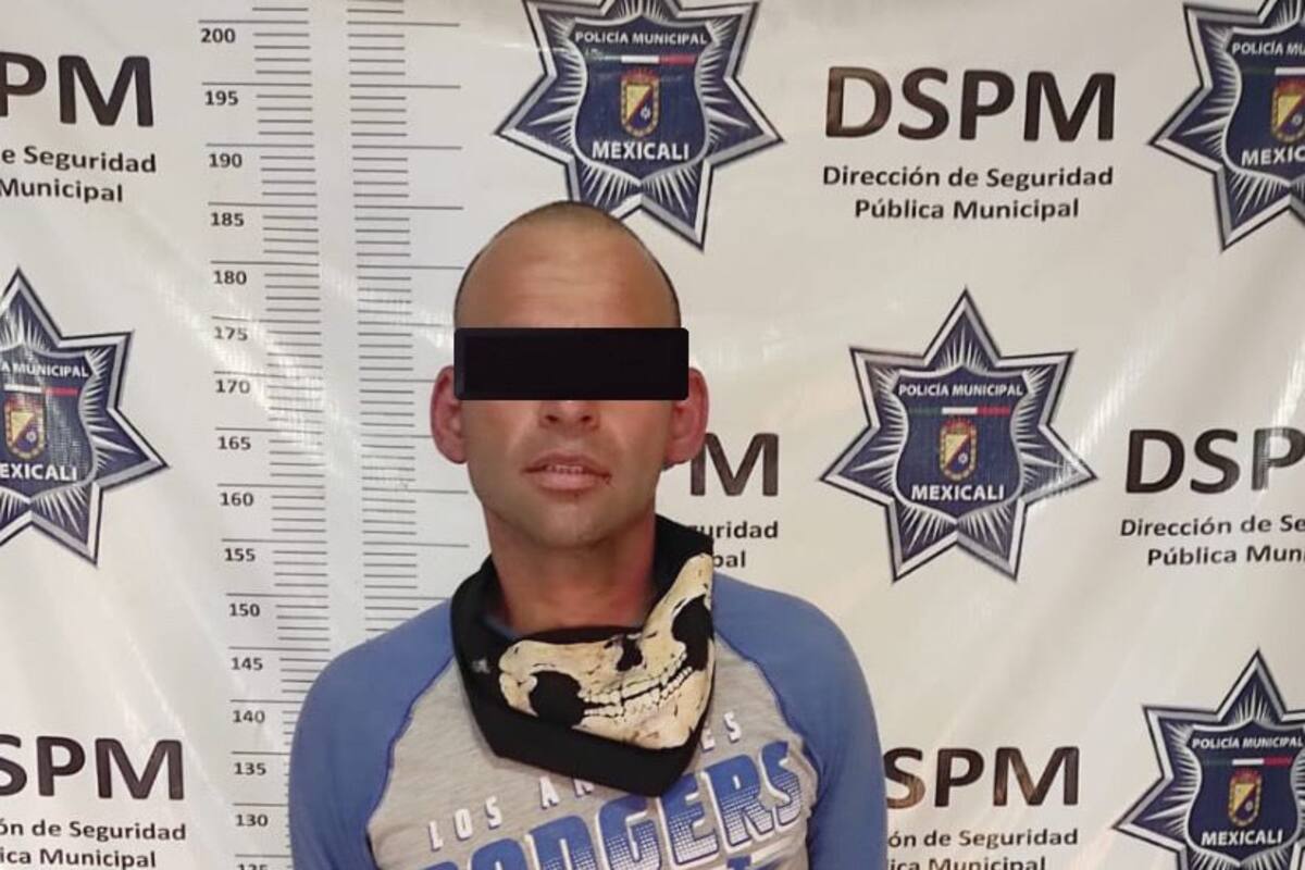 Detienen a sujeto relacionado en dos robos con violencia a comercio