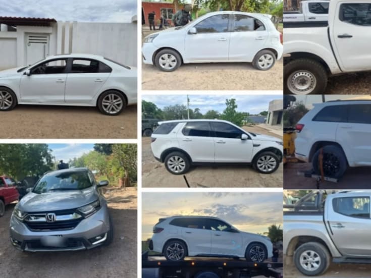 Aseguran 13 vehículos robados en Sinaloa con números de serie alterados, descubren esta modalidad usada para ocultar su origen