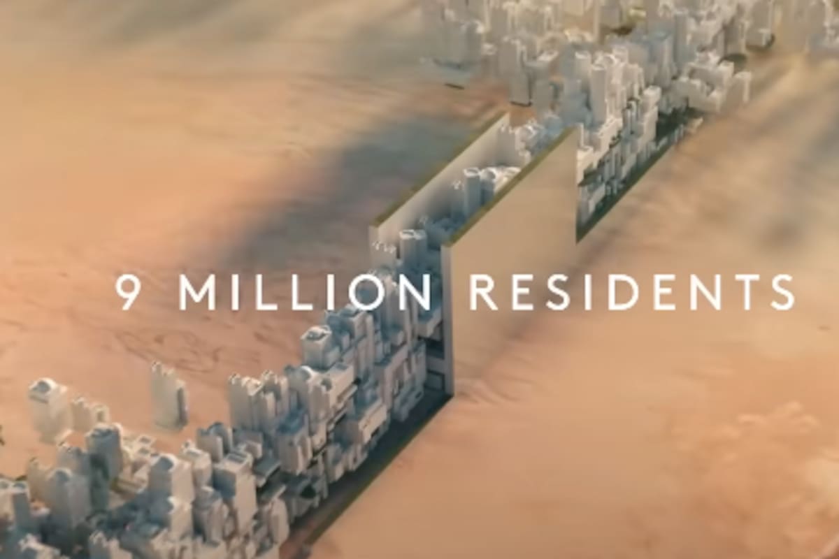 Arabia Saudita anuncia su ciudad del futuro llamada 'The Line'
